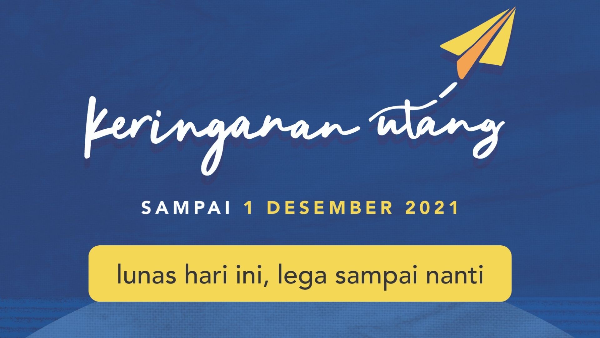 Lunas Hari Ini, Lega Sampai Nanti