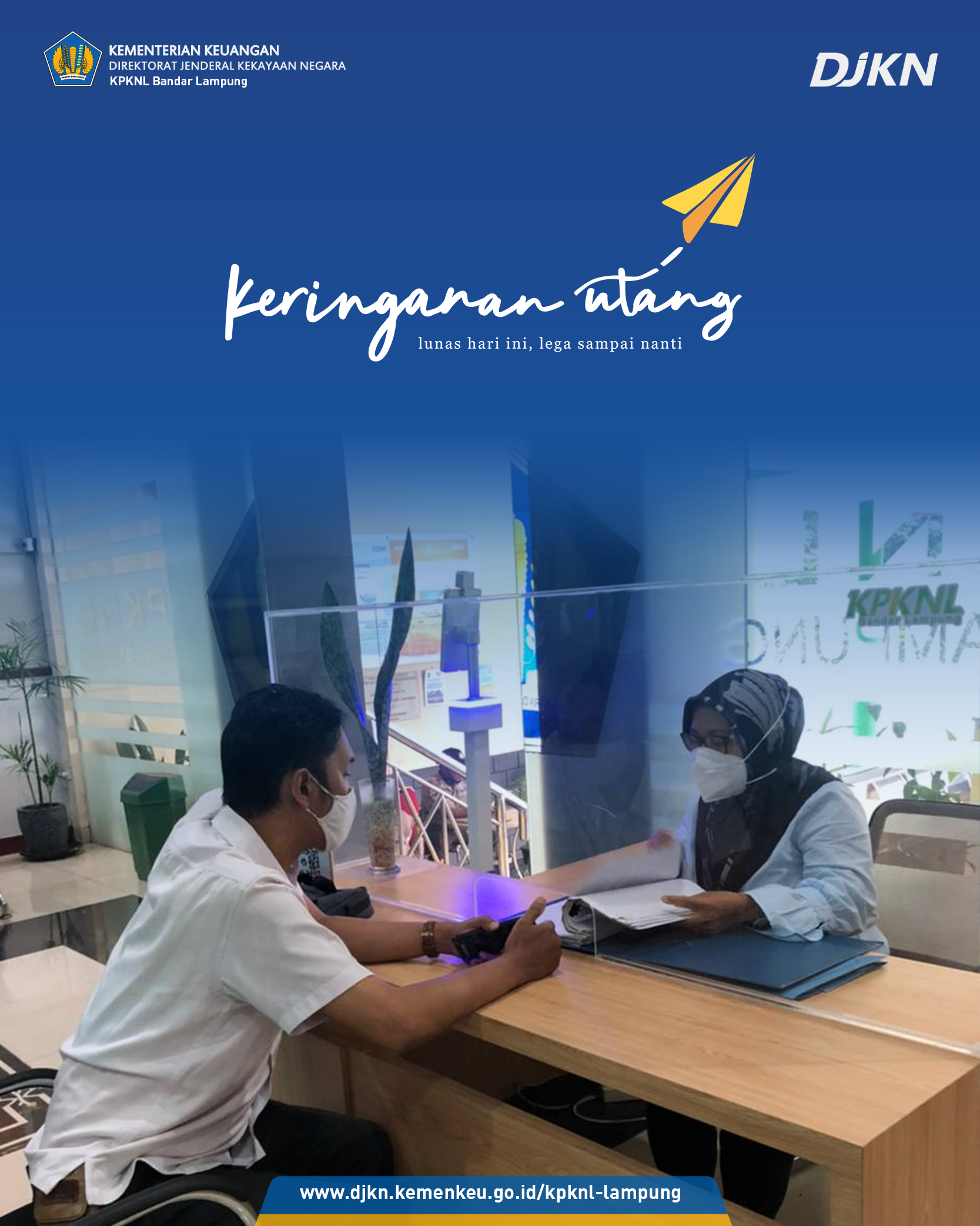 Pusat Pembiayaan Pembangunan Hutan KLH Apresiasi KPKNL Bandar Lampung atas Program Keringanan Utang