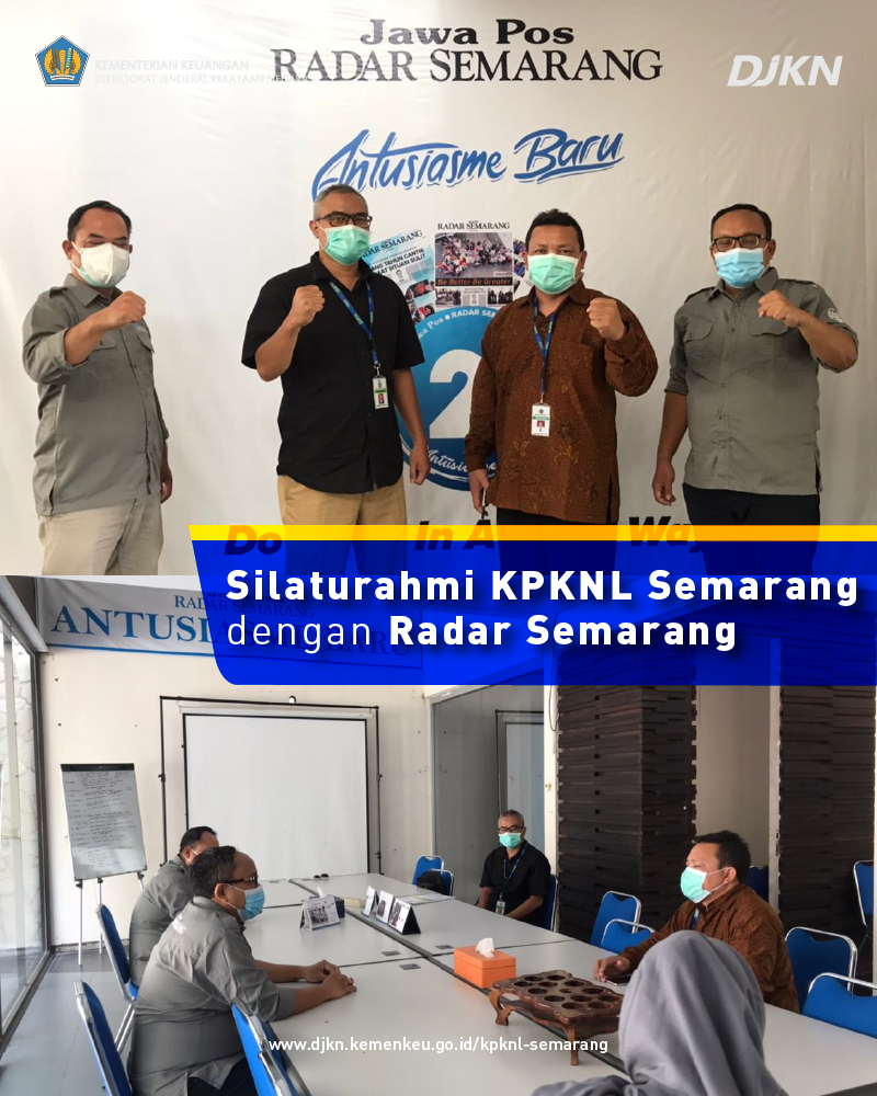 Perluas Publikasi, KPKNL Semarang Kunjungi Radar Semarang dan Trax-FM