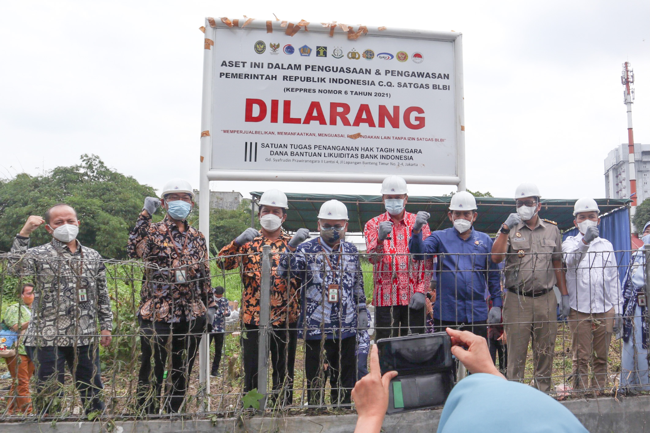 Penguasaan Aset Tanah dan Bangunan   Eks Bantuan Likuiditas Bank Indonesia di Teuku Cik Ditiro Medan