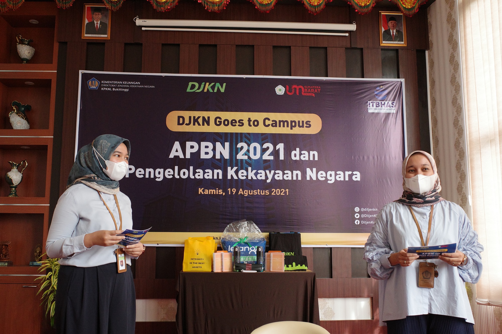 Berikan Edukasi APBN ke Mahasiswa, KPKNL Bukittinggi Selenggarakan DJKN Goes To Campus