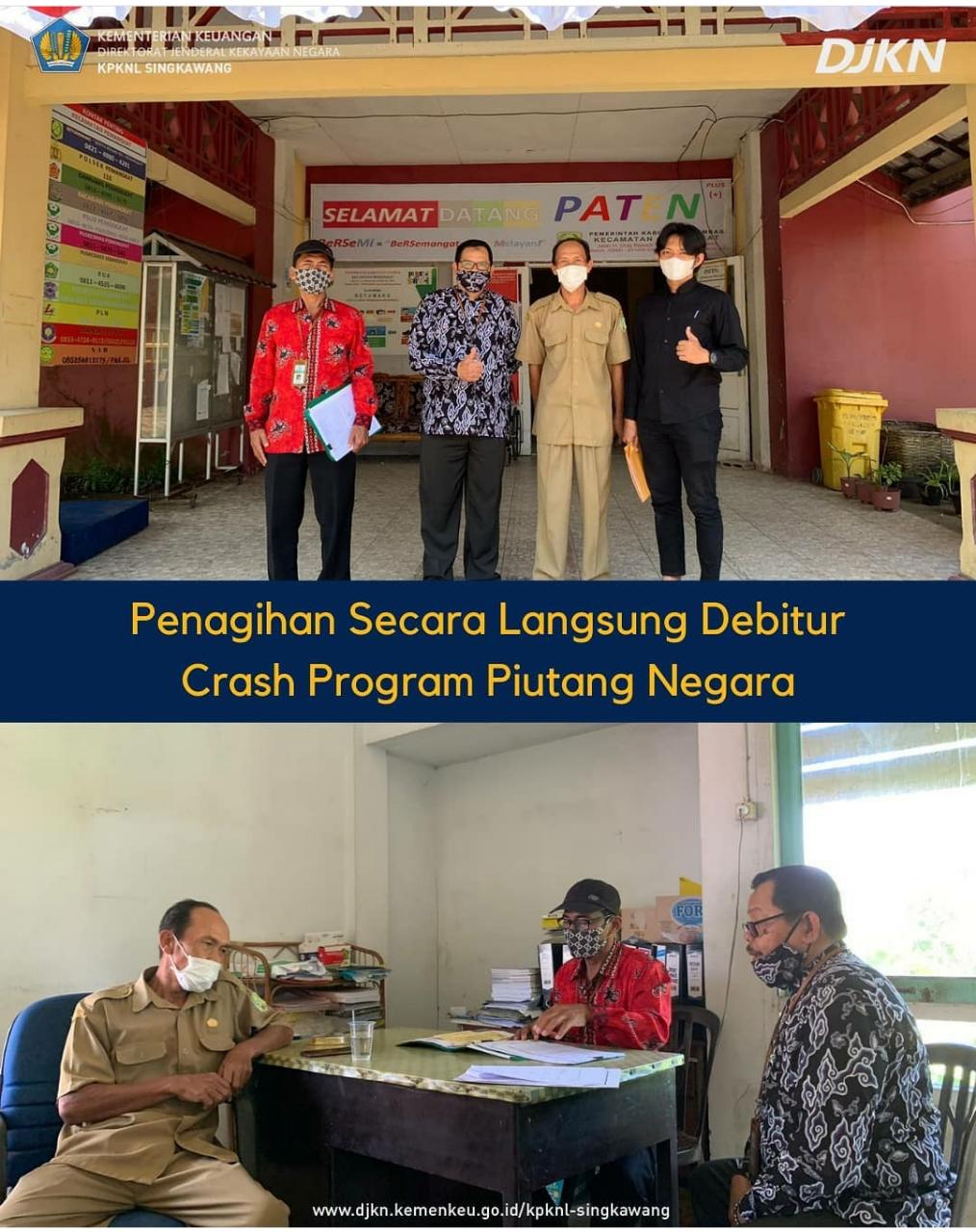 KPKNL Singkawang Bersinergi dengan Universitas Tanjungpura Sampaikan Crash Program Keringanan Utang