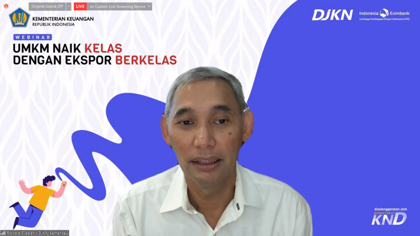 DJKN-LPEI Dukung UMKM Naik Kelas Dengan Ekspor Berkelas