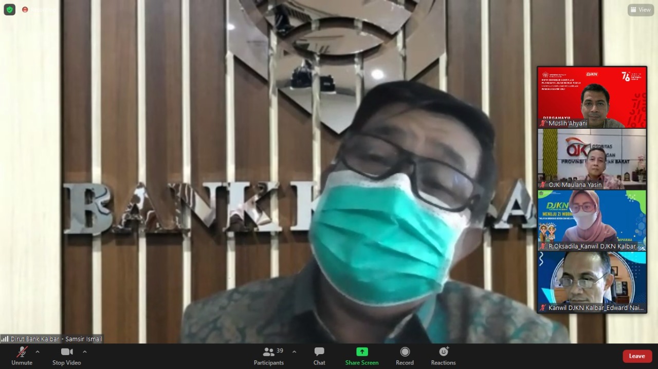 Kegiatan knowledge sharing Penyelesaian Kredit Macet melalui Agunan Yang Diambil Alih (AYDA) secara Daring