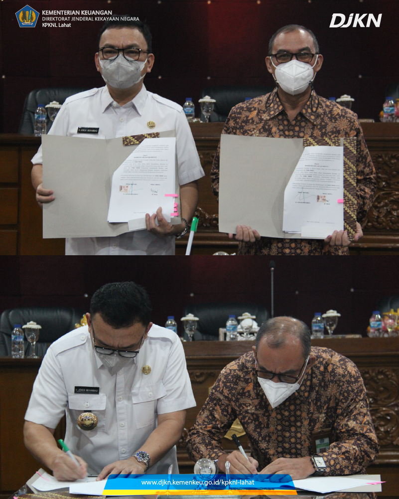Penandatanganan Nota Kesepahaman Antara KPKNL Lahat dan Pemerintah Kabupaten Empat Lawang