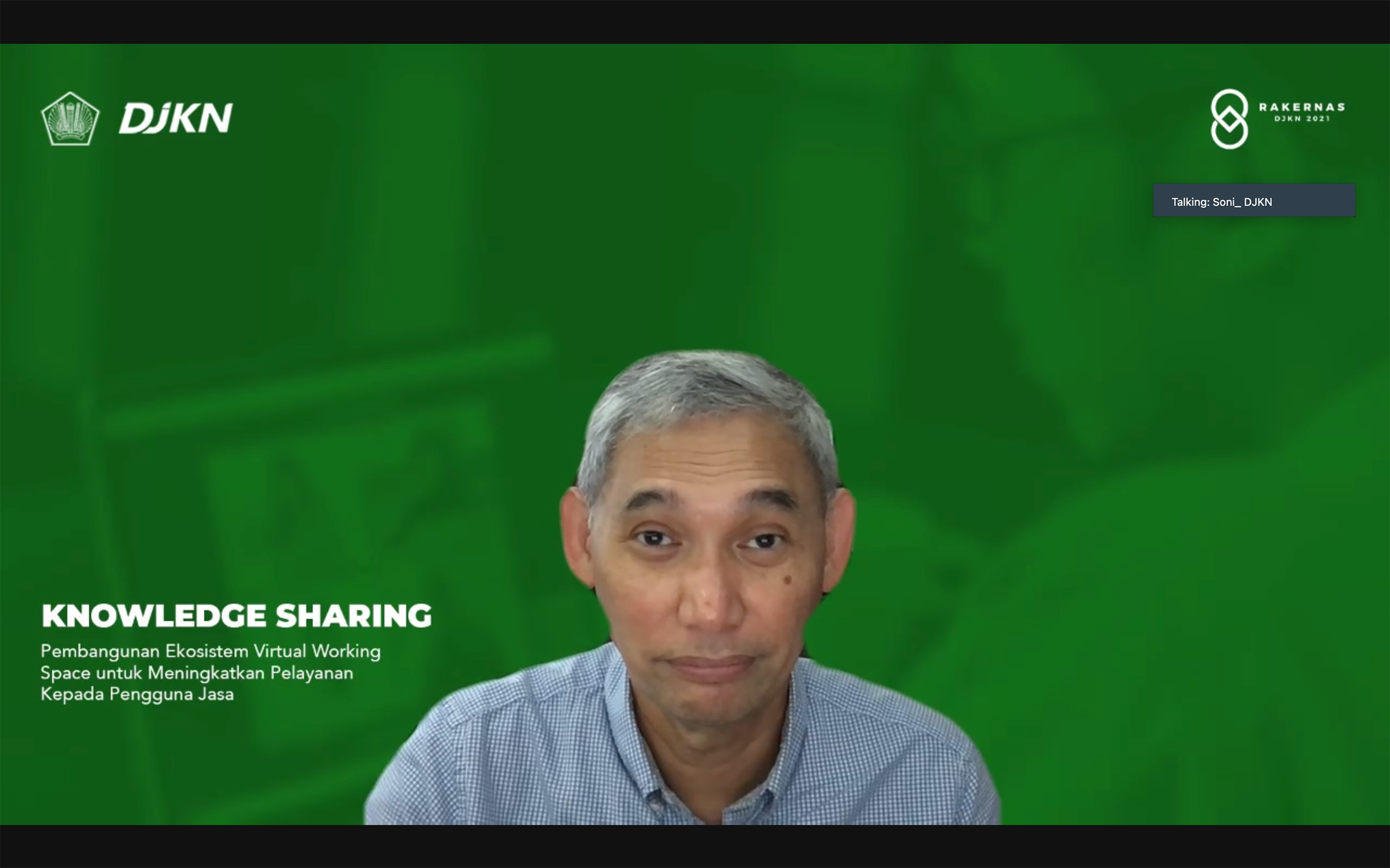 Bangun Ekosistem Virtual Working Space, Dirjen KN : Wujudkan Ide yang Inovatif, Implementatif dan Terukur