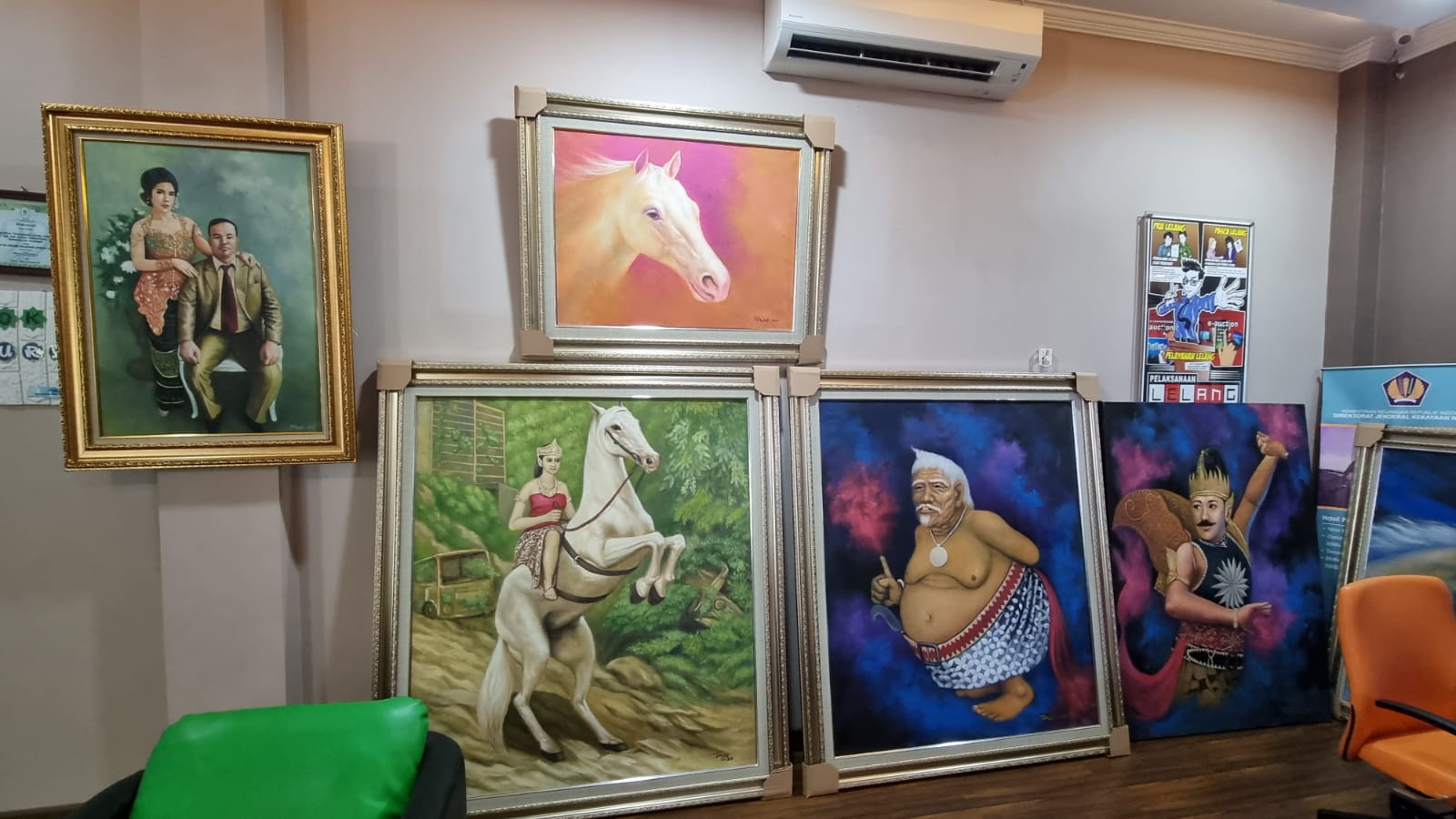 KPKNL Bekasi Laksanakan Lelang Lukisan