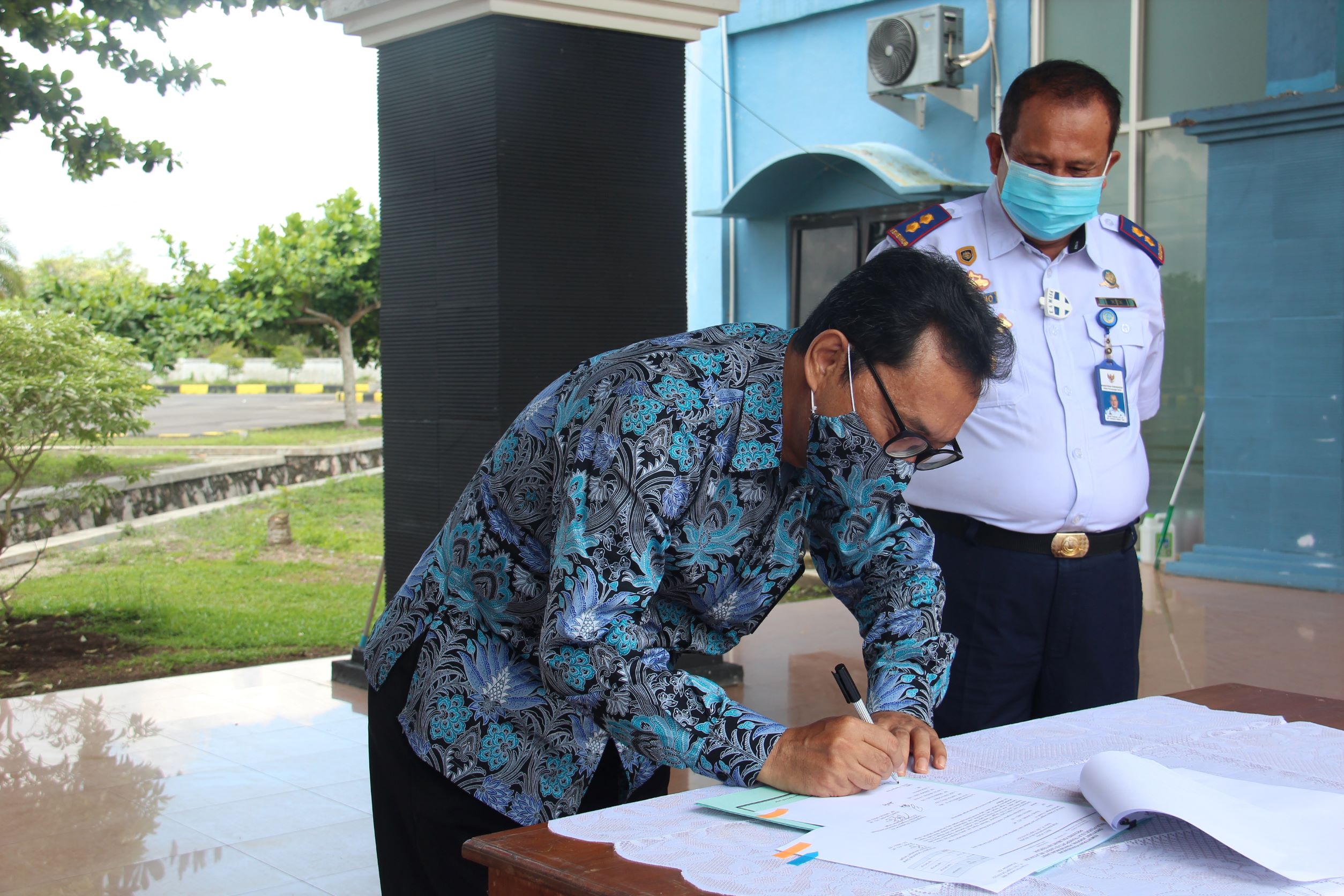 Kepala KPKNL Palangka Raya Hadiri Penghapusan BMN Milik Kantor BPTD Wilayah XVI Provinsi Kalimantan Tengah