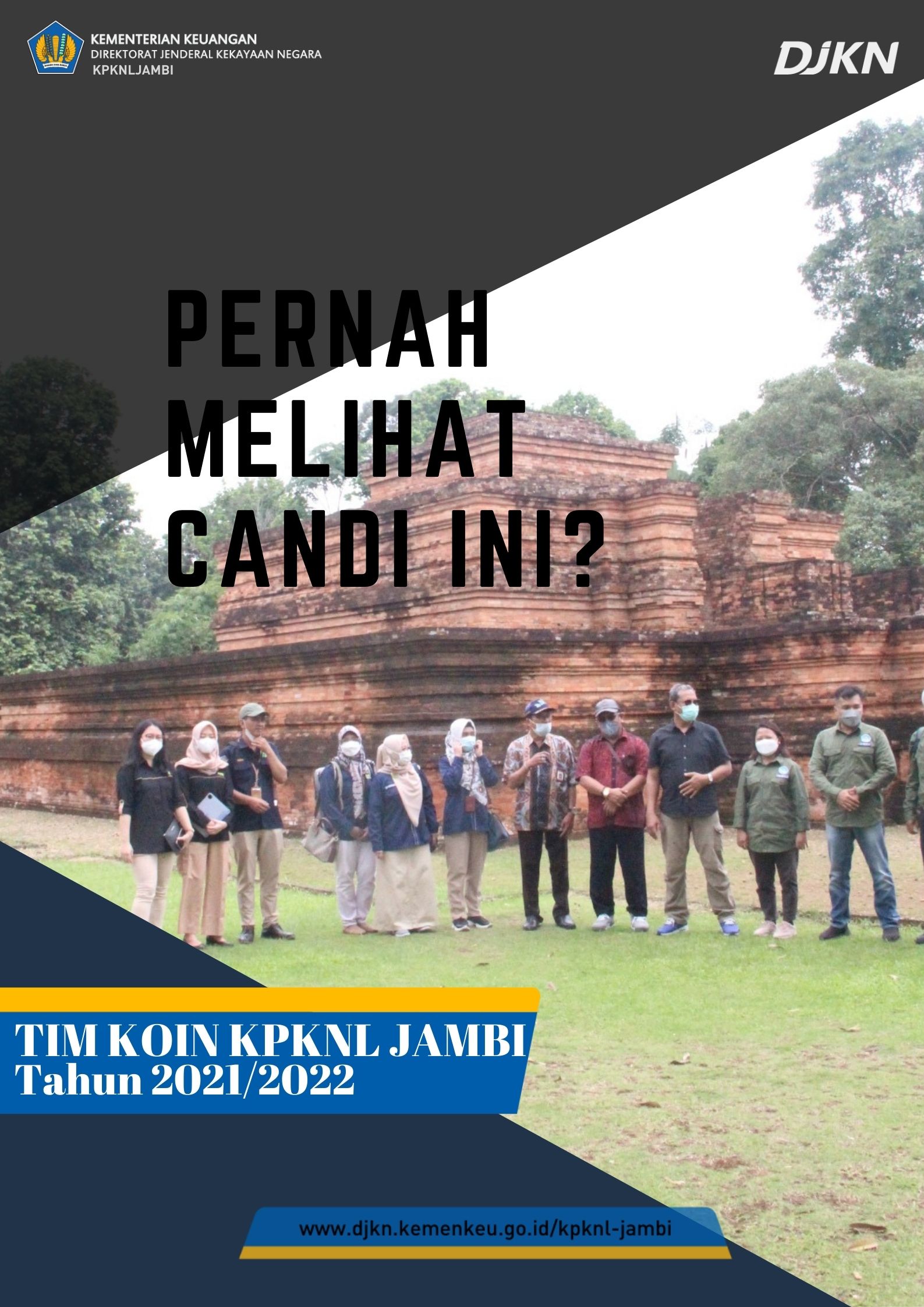 Kunjungan TIM KOIN ke KCBN Candi Muara Jambi