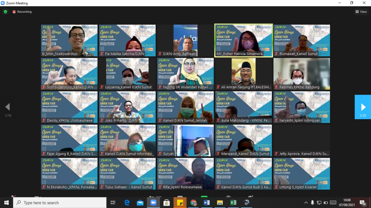 Bangkitkan UMKM Melalui Open House UMKM Fair