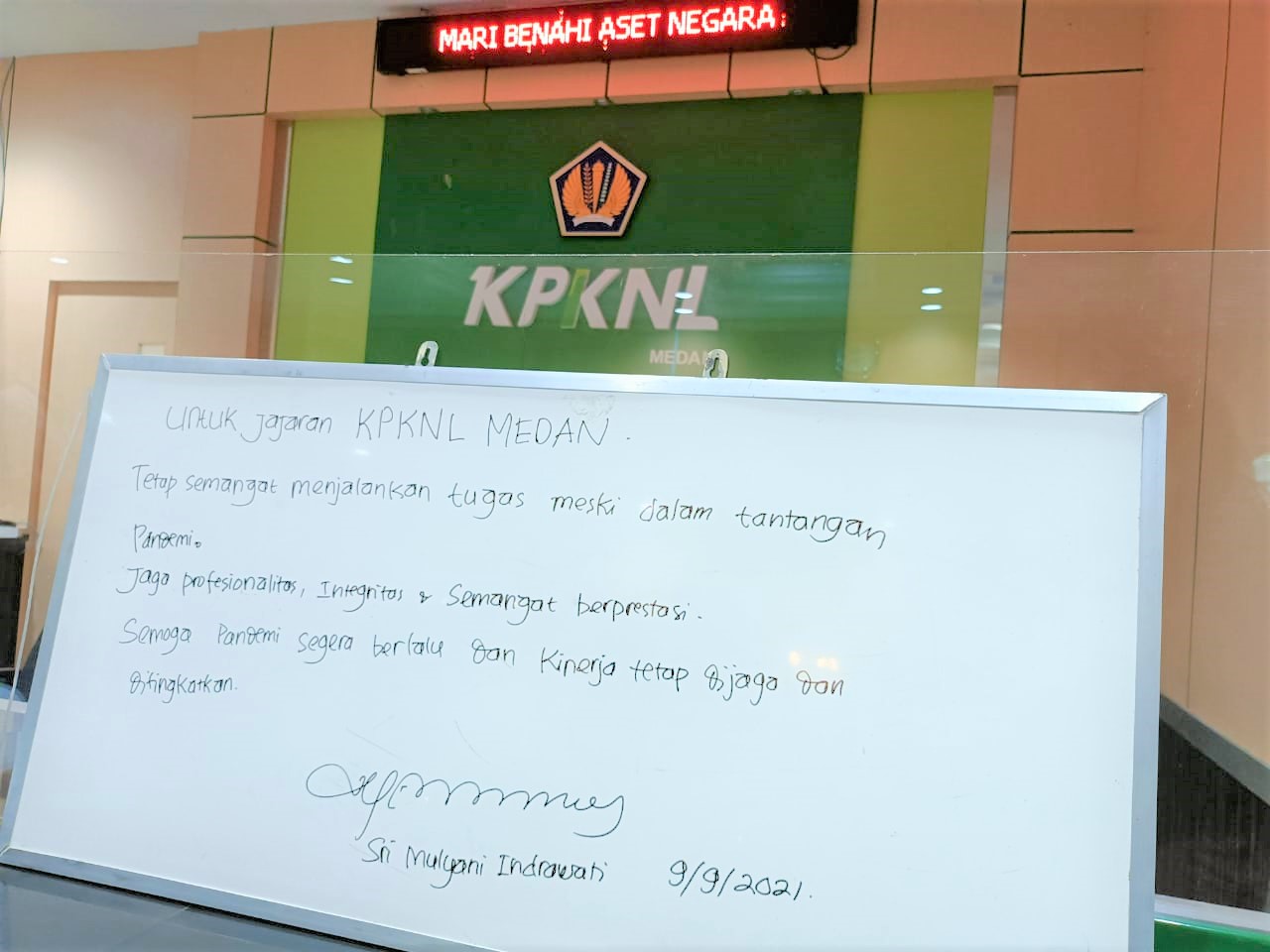 Kunjungi KPKNL Medan, Menkeu: Jaga Profesionalisme, Integritas, dan Semangat Berprestasi!