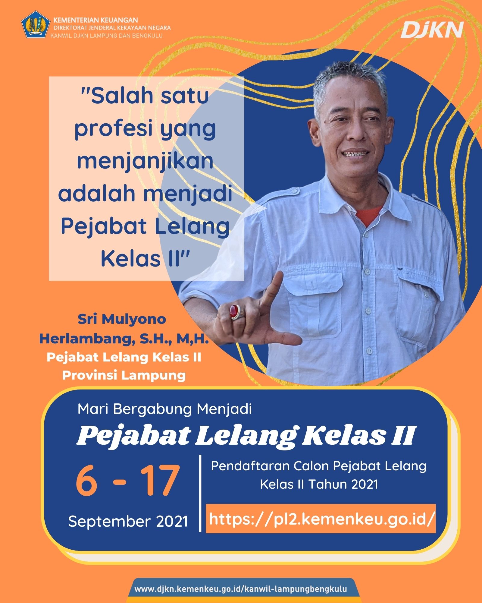 (Wawancara) Pejabat Lelang Kelas II adalah Profesi yang Menjanjikan