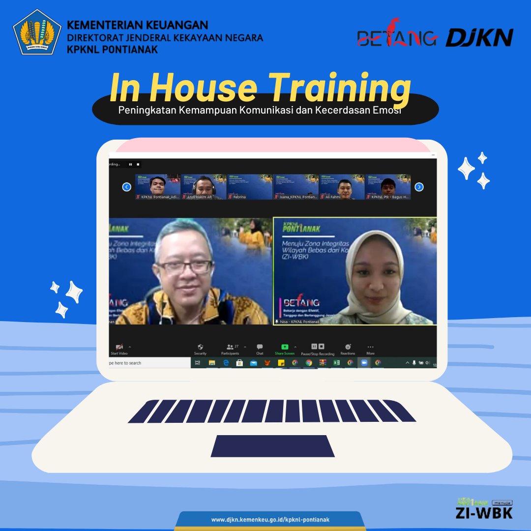In House Training KPKNL Pontianak: Peningkatan Kemampuan Komunikasi dan Kecerdasan Emosi 