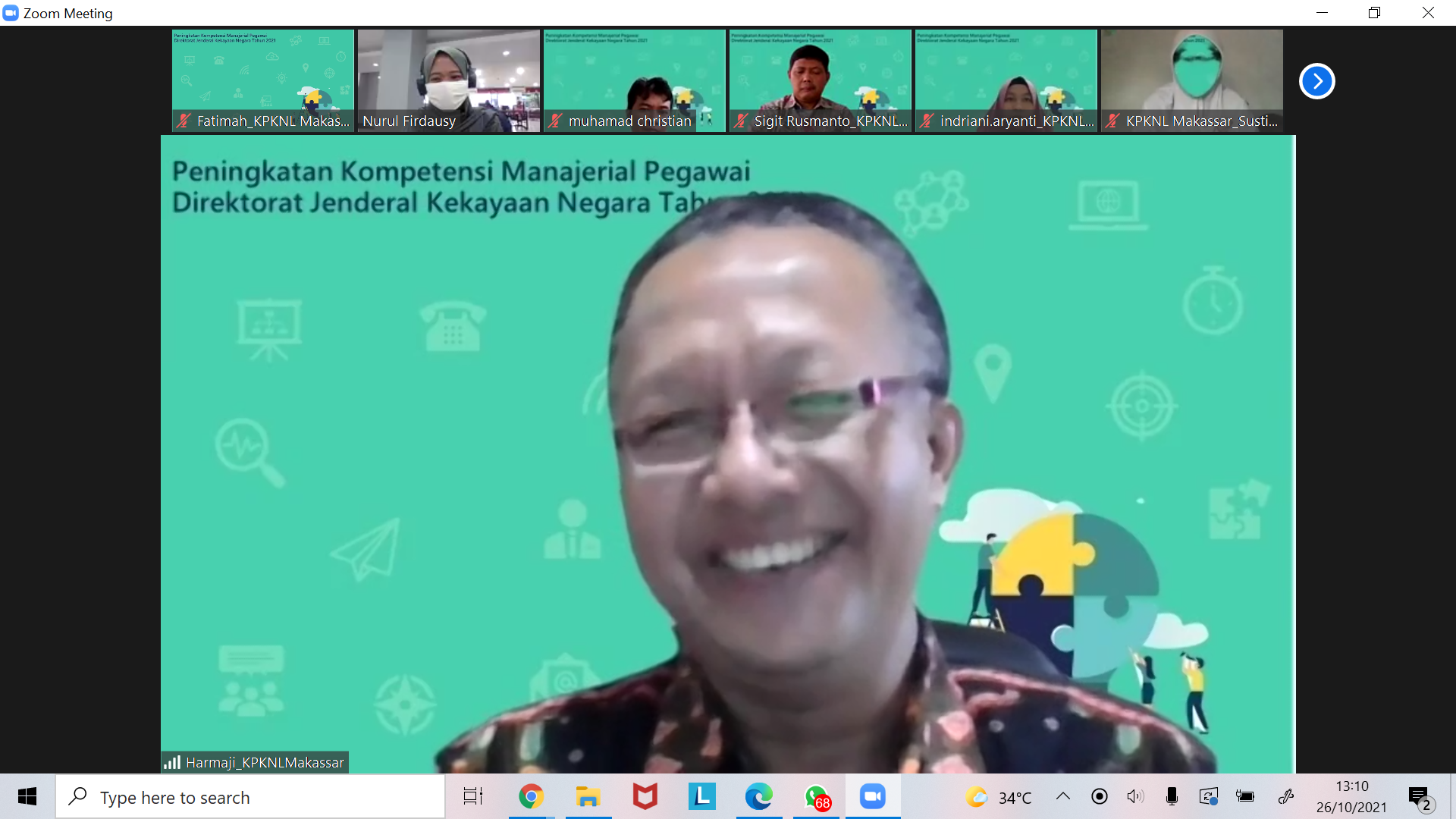 Peningkatan Kompetensi Manajerial KPKNL Makassar