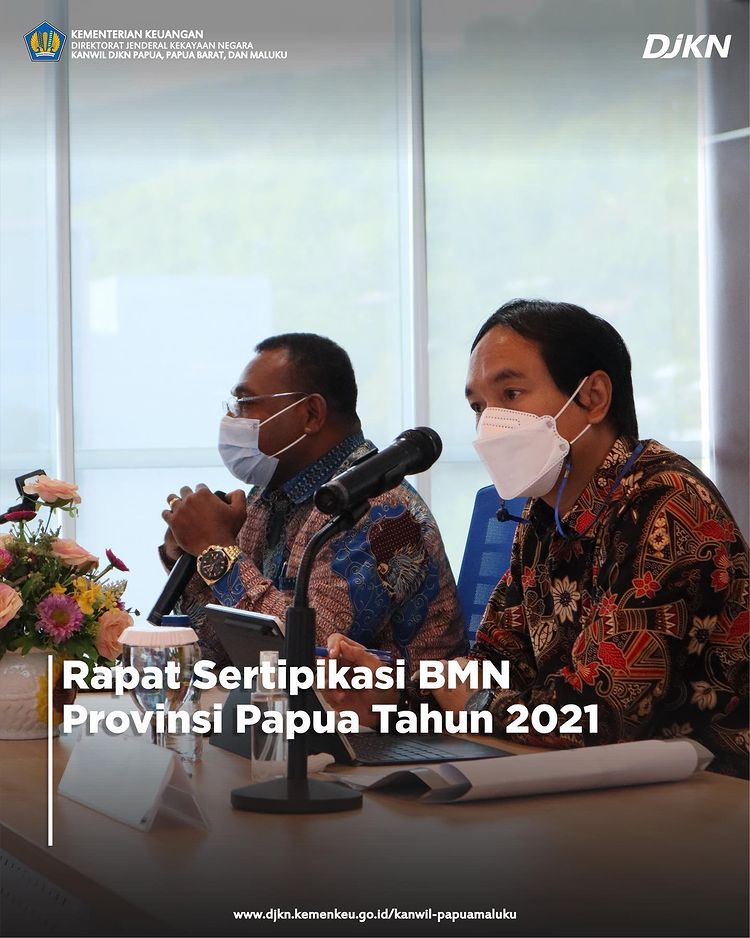 Rapat Koordinasi Percepatan Sertipikasi BMN Berupa Tanah Tahun 2021 Lingkup Provinsi Papua