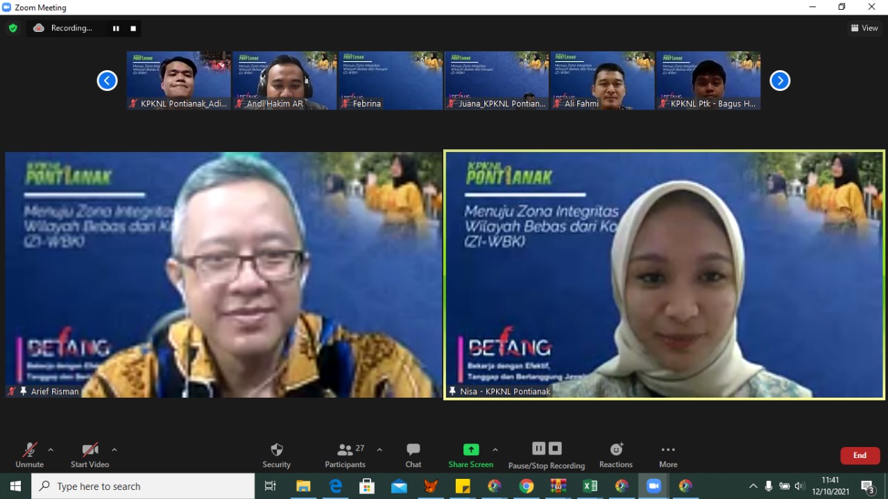 In House Training KPKNL Pontianak: PeningkatanKemampuanKomunikasidanKecerdasanEmosi