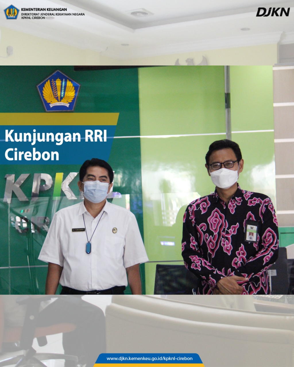 Jalin Komunikasi dan Sinergi, LPP RRI Cirebon Kunjungi KPKNL Cirebon