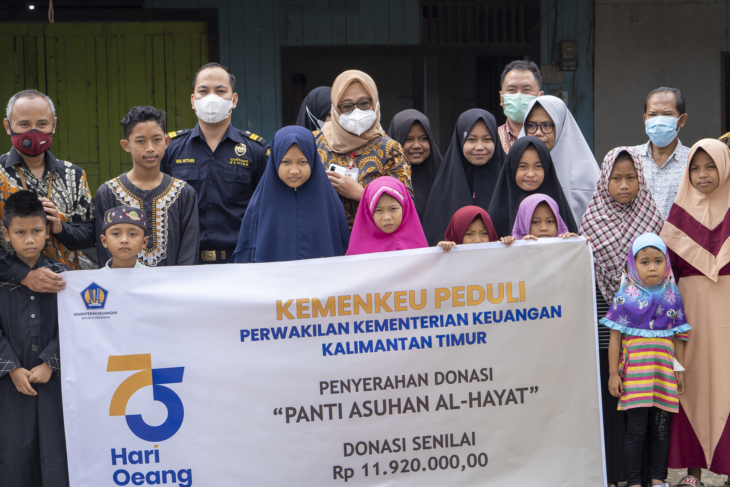 Wujudkan Kemenkeu Satu, Kemenkeu Kalimantan Timur Bersinergi Meriahkan HORI Ke-75