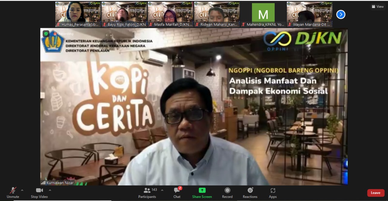 NGOPPI Perdana, Direktur Penilaian Apresiasi Forum Diskusi dan Edukasi Fungsional Penilai Pemerintah