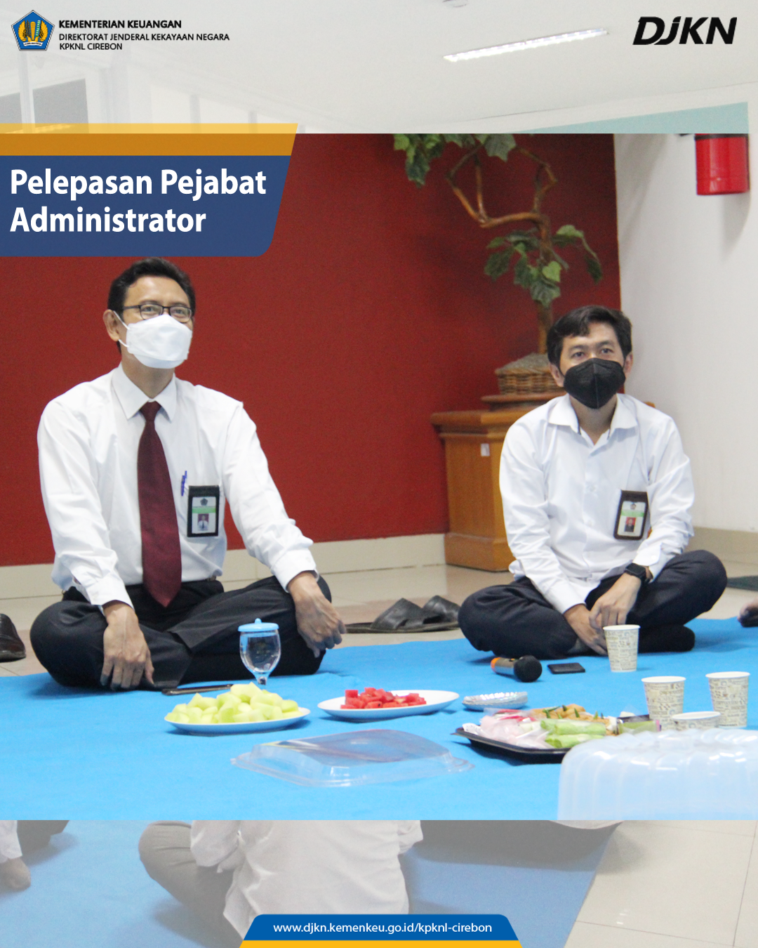 Pelepasan Pejabat Administrator KPKNL Cirebon Hardi Sumaryadi