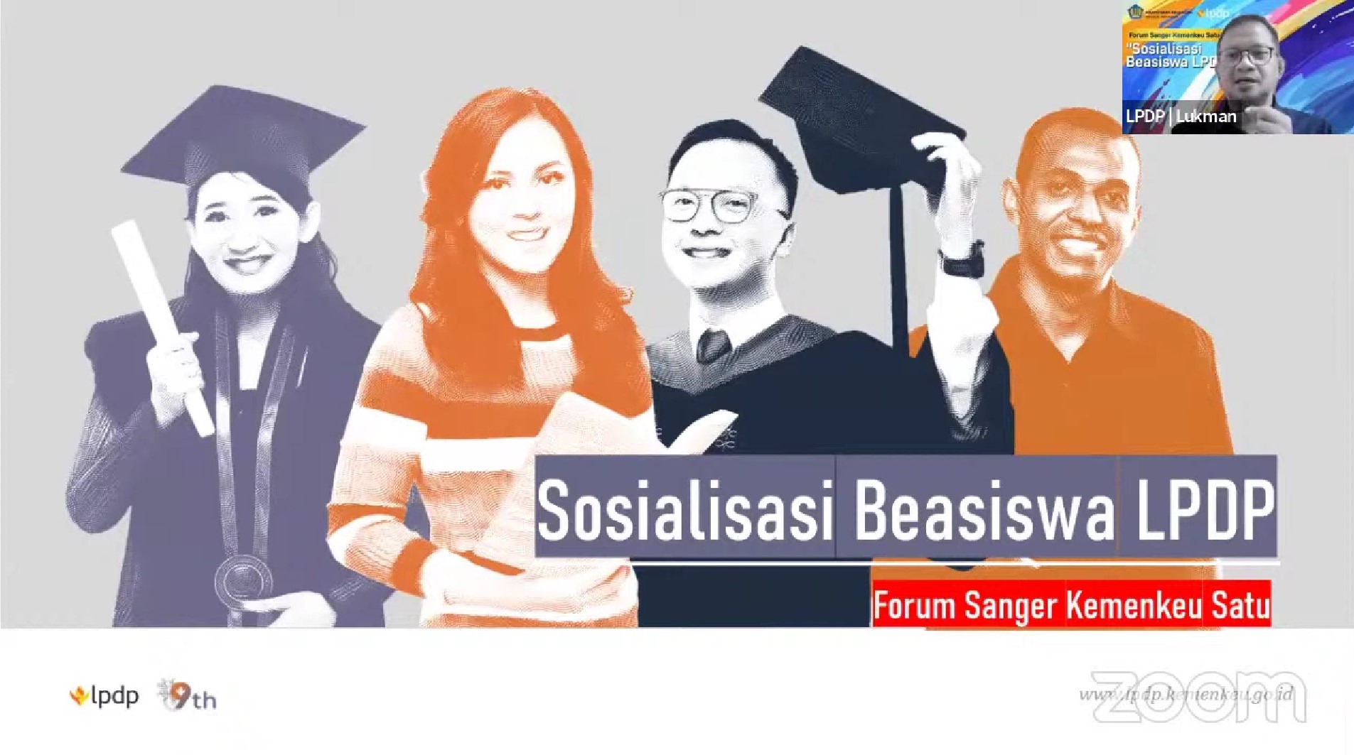 Sosialisasi Beasiswa LPDP dalam Forum Sanger Kemenkeu Satu Aceh
