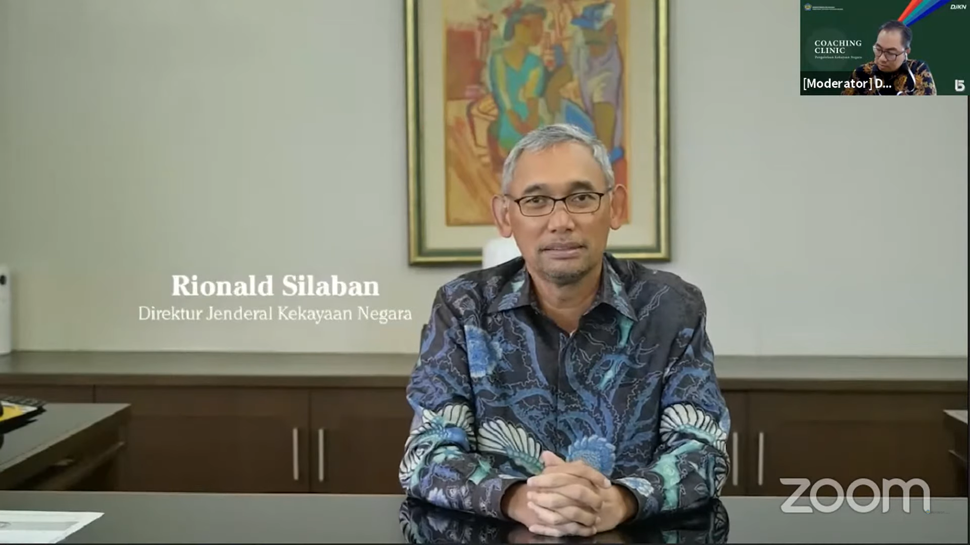 Wujudkan Komitmen Pelayanan, DJKN Adakan Coaching Clinic Pengelolaan Kekayaan Negara