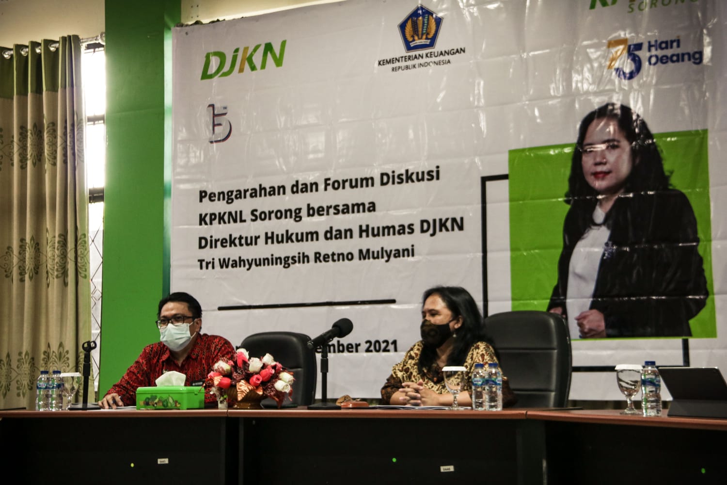 Kunjungi KPKNL Sorong, Direktur Hukum dan Humas DJKN Berikan Pembinaan Terkait Penanganan Perkara dan Kehumasan