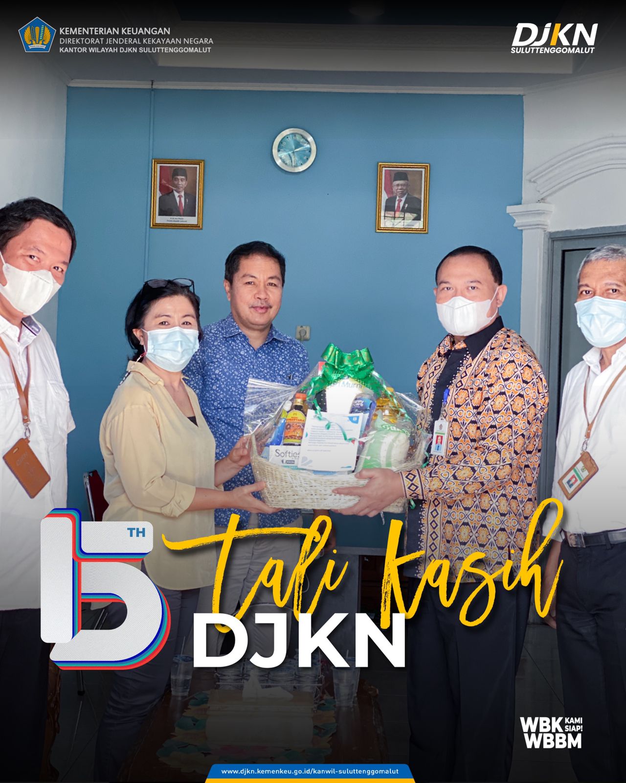 Tali Kasih, Tetap Jalin Silaturahmi dengan Pegawai Purnabakti