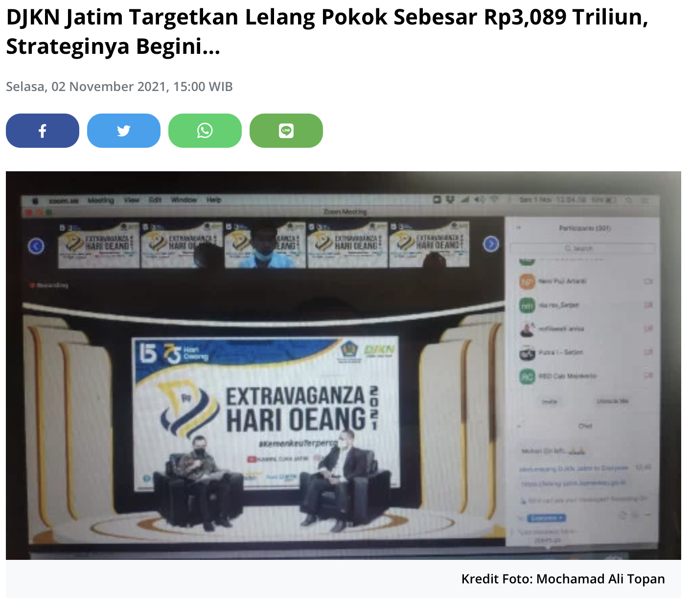 DJKN Jatim Targetkan Lelang Pokok Sebesar Rp3,089 Triliun, Strateginya Begini&hellip;