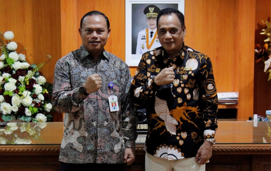 Kenalkan Tusi DJKN, Kakanwil DJKN Suluttenggomalut Temui Wakil Gubernur Sulteng