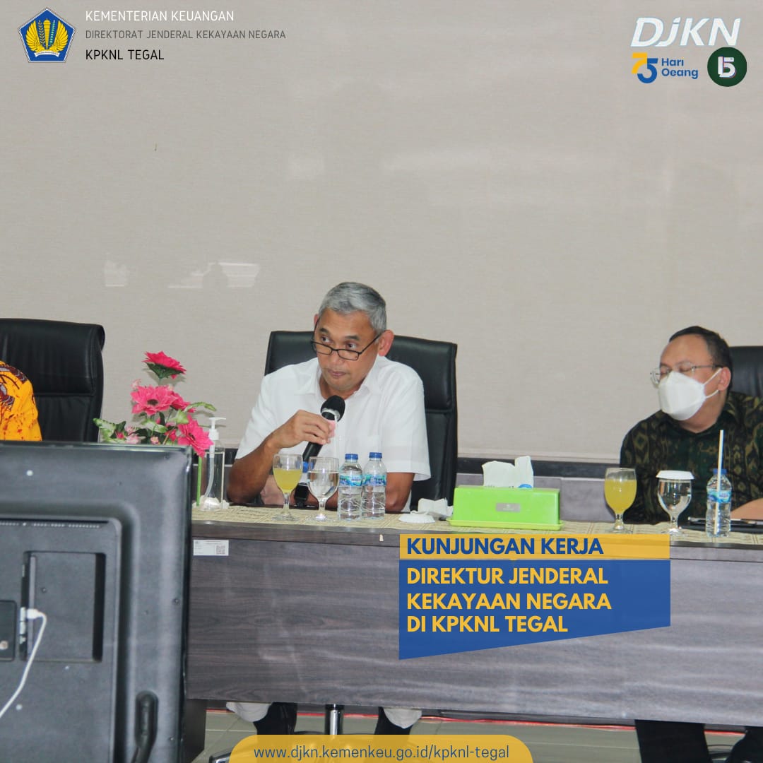 Kunker ke Tegal, Dirjen KN: Jadilah OS yang Terus Terupgrade dan Berintegritas