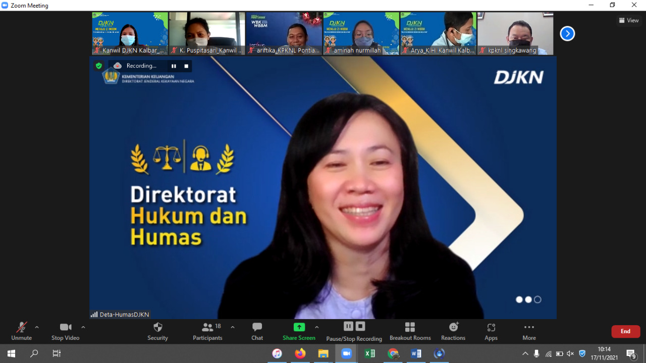  Sinergi Peningkatan Kualitas Media Sosial Kanwil DJKN Kalbar