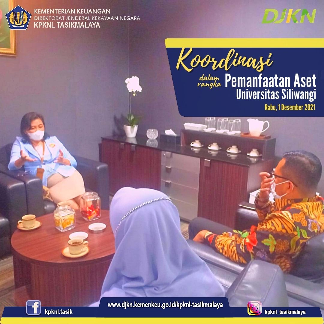 Dalam Rangka Sewa Aset Unsil, KPKNL Tasikmalaya berkoordinasi dengan BSI