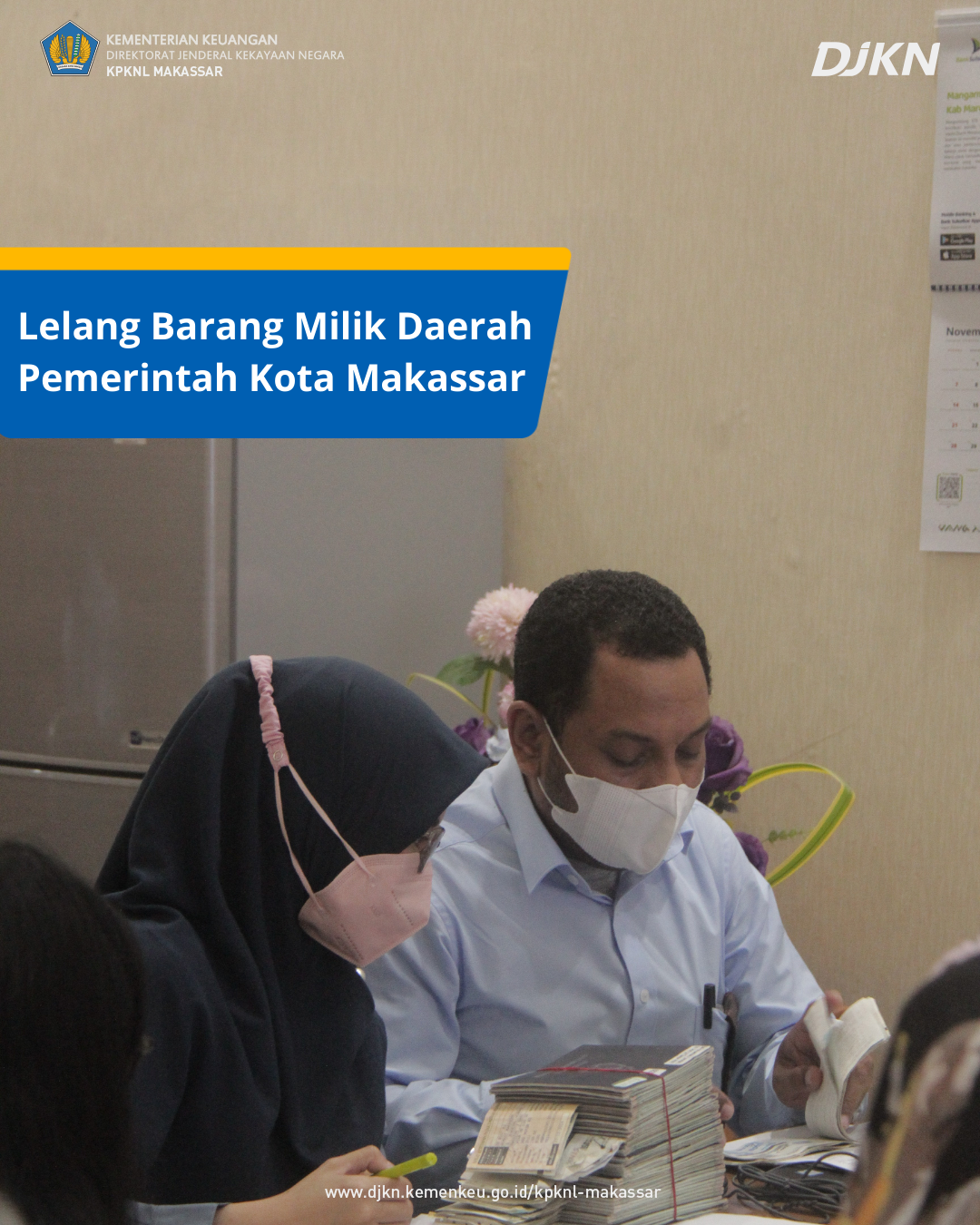 KPKNL Makassar Laksankan Lelang BMD dan Koordinasi dengan Pemkot Makassar