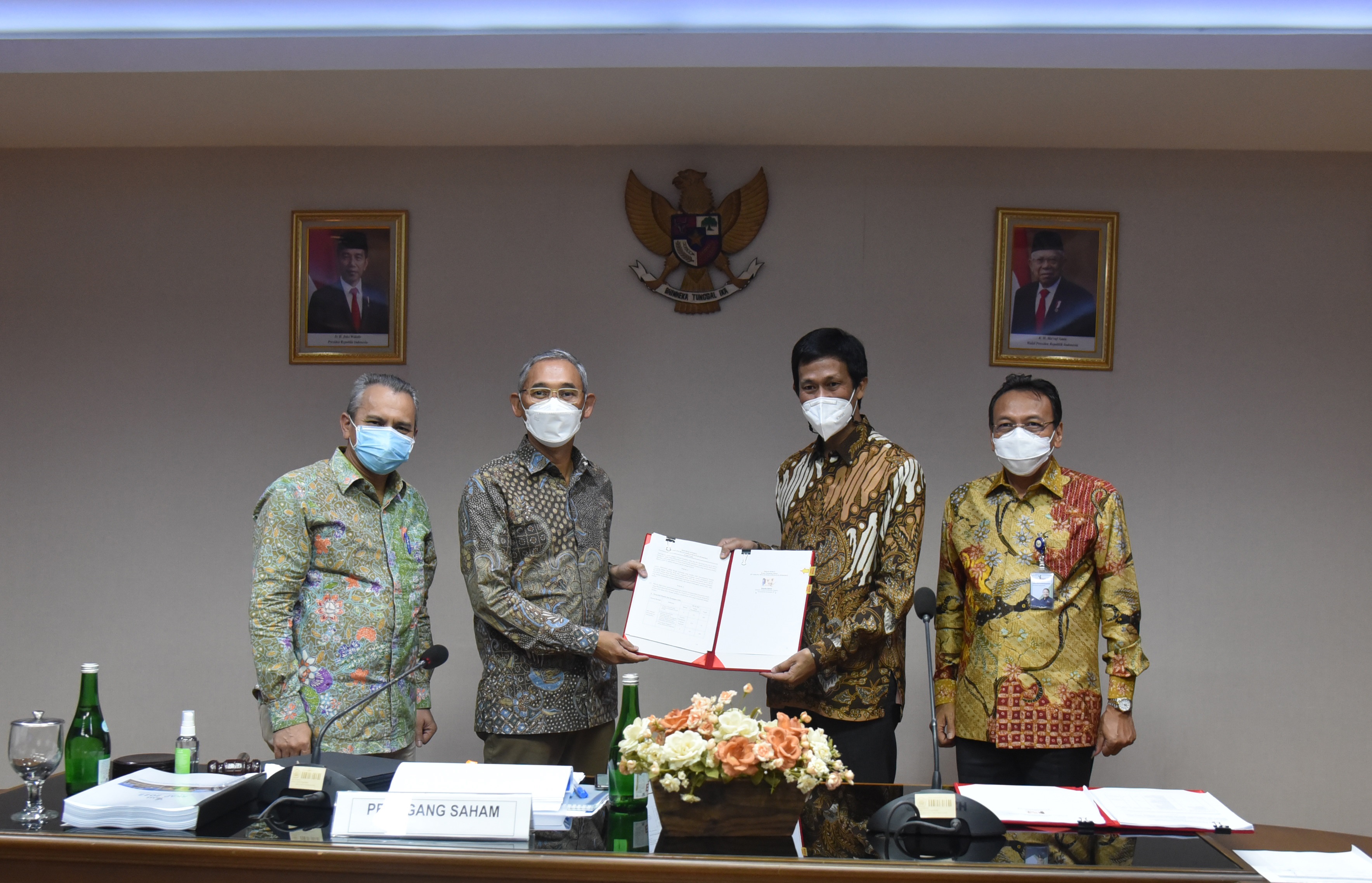 RUPS Tahunan PT SMI, Dirjen KN Sahkan RKAP 2022