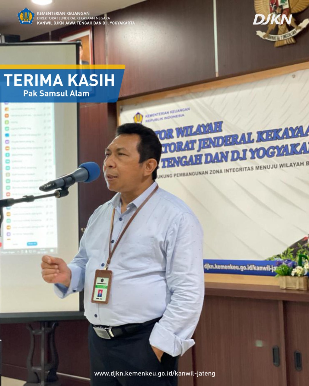 Selamat Memasuki Masa Purna Tugas, Pak Alam. 