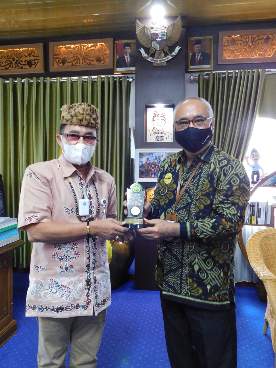 Jalin Sinergi dengan Satuan Kerja Wilayah Kalimantan Tengah