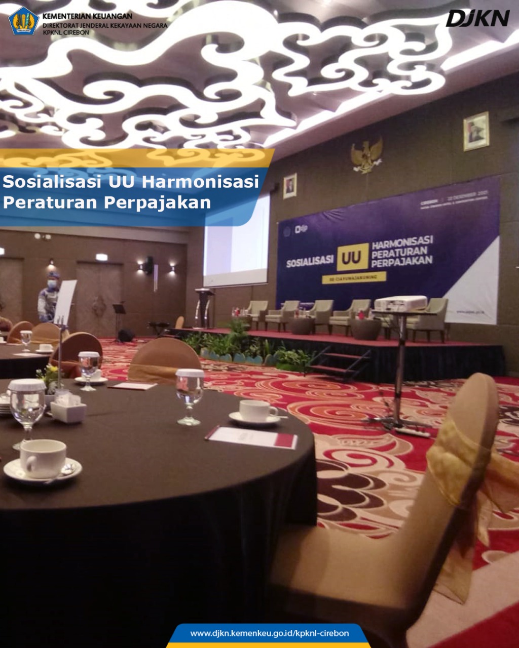 Sosialisasi UU Harmonisasi Peraturan Perpajakan, KPKNL Cirebon Dukung Reformasi Pajak