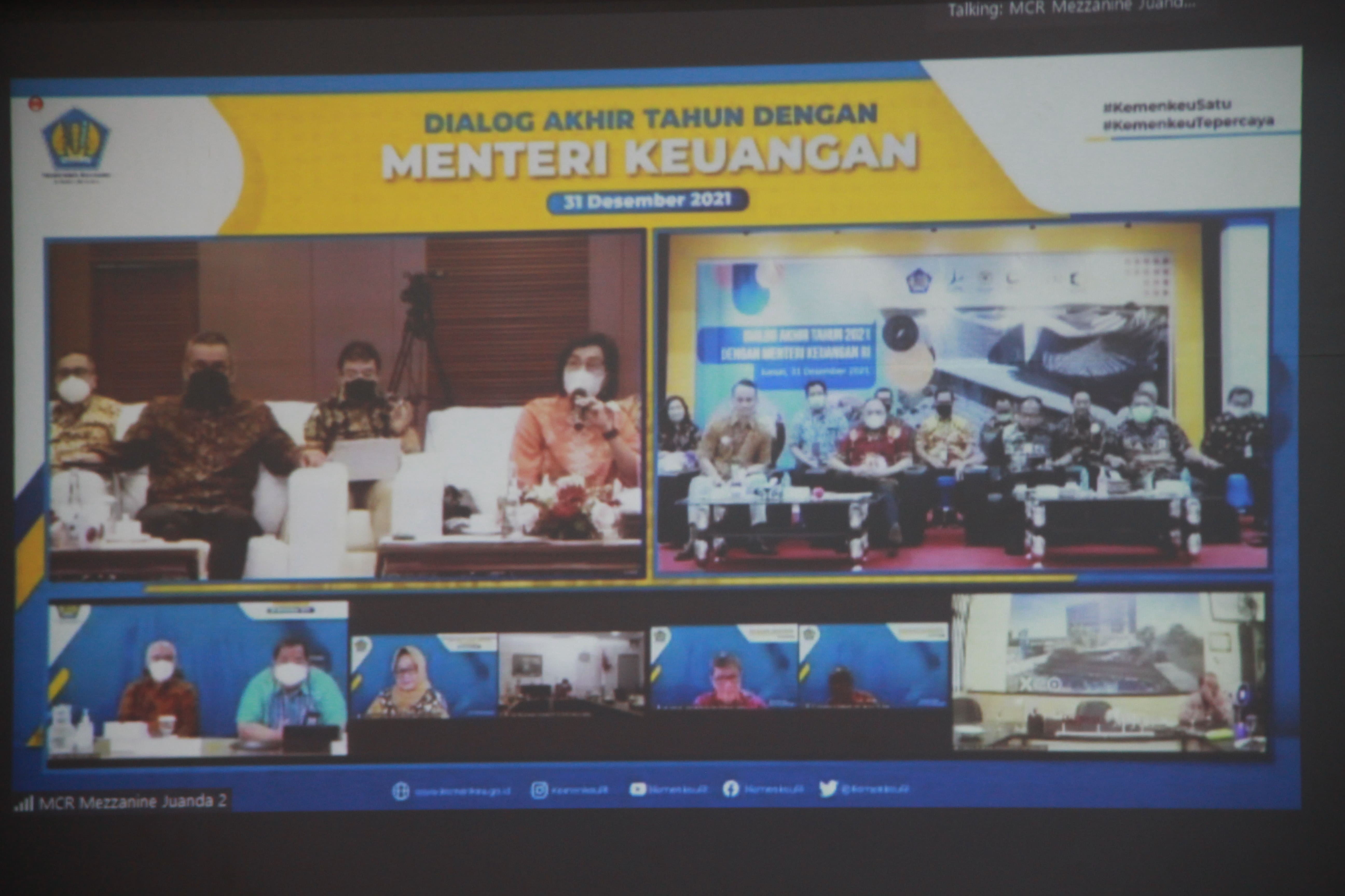 Dialog Akhir Tahun, Menteri Keuangan Apresiasi Dedikasi dan Kerja Keras Jajaran Kementerian Keuangan
