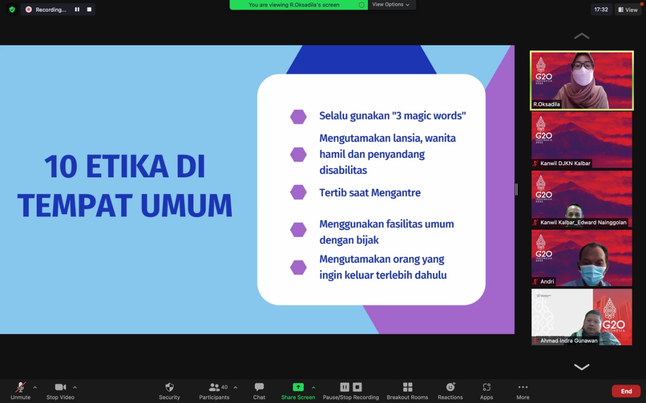 Pagi Dinamis: 10 Etika di Tempat Umum