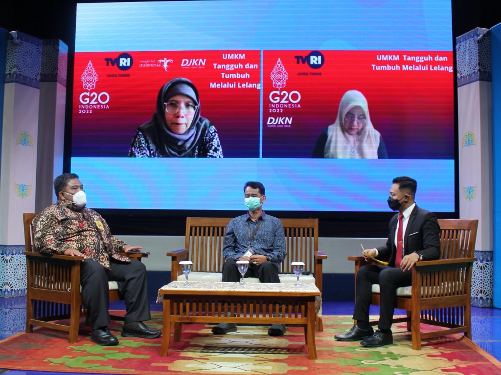 Kanwil DJKN Jatim Sinergi  bersama Kemenparekraf Dorong UMKM Tumbuh dan Tangguh