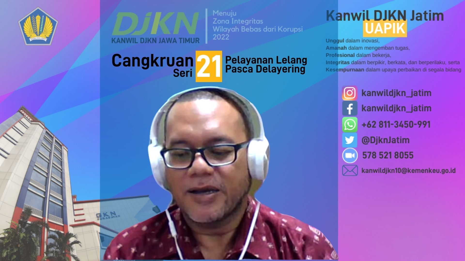Cangkruan Seri 21 : Pelayanan Lelang Pasca Delayering
