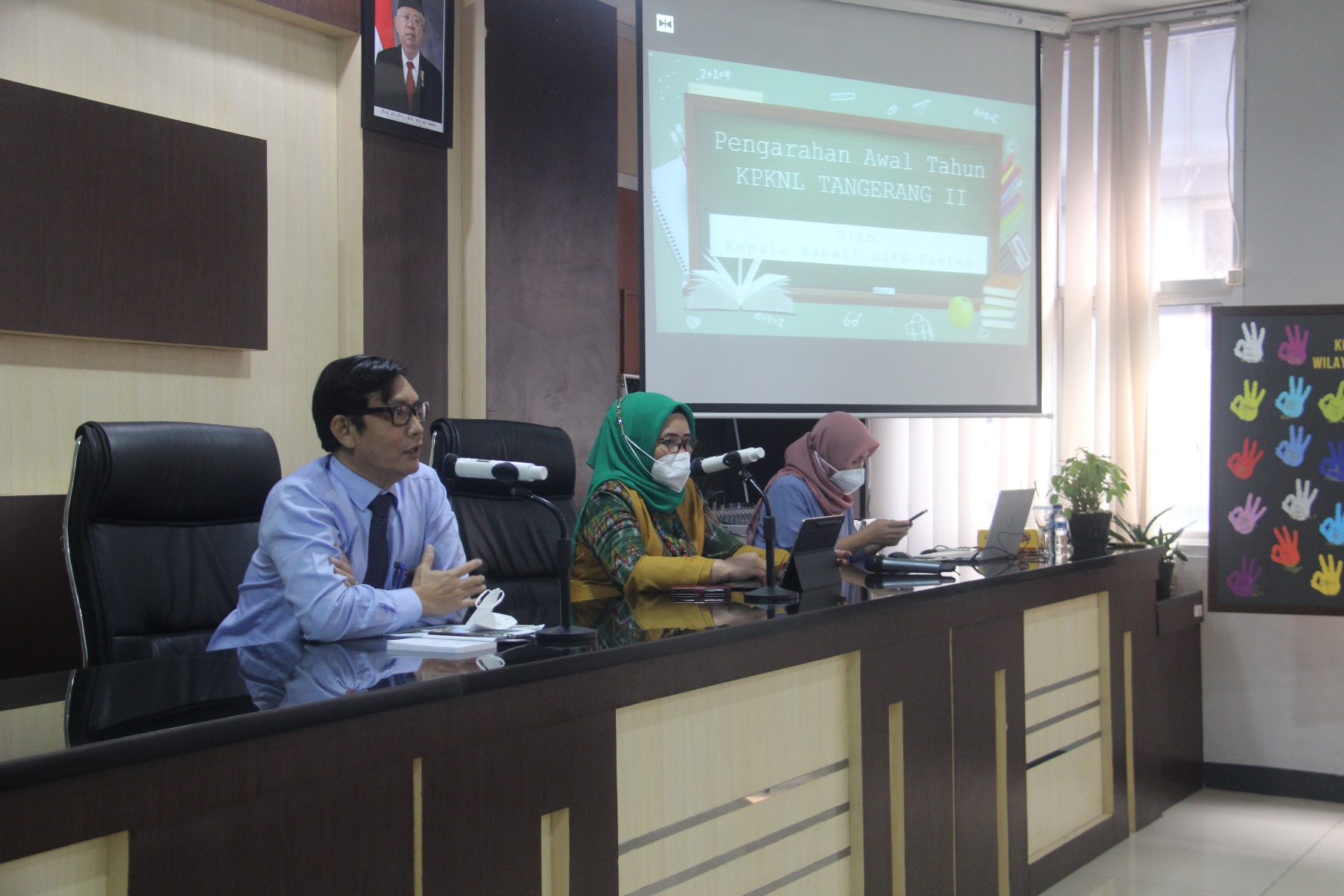 Mengawali Tahun 2022, KPKNL Tangerang II Terima Kunjungan dan Pembinaan dari Kepala Kanwil DJKN Banten