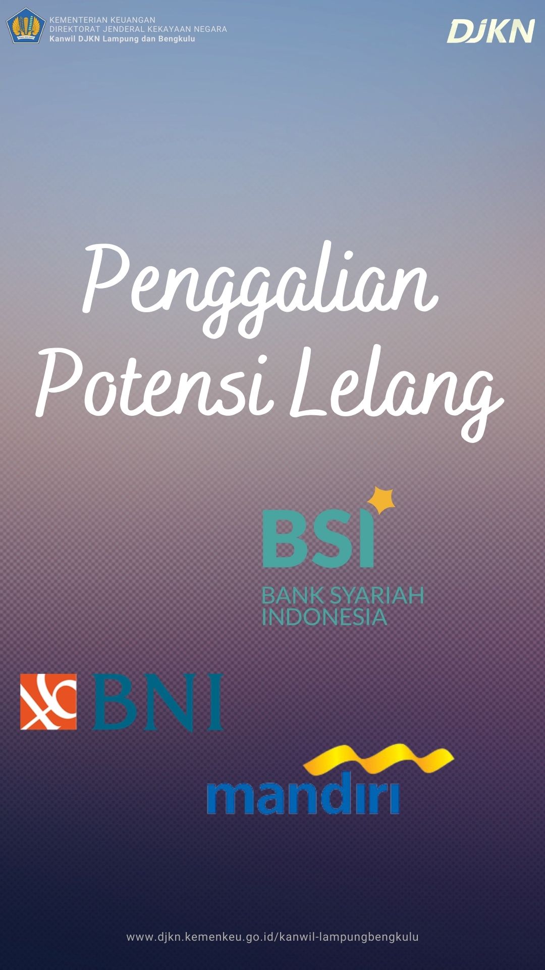 Koordinasi dan Penggalian Potensi Lelang ke Tiga Perbankan Regional