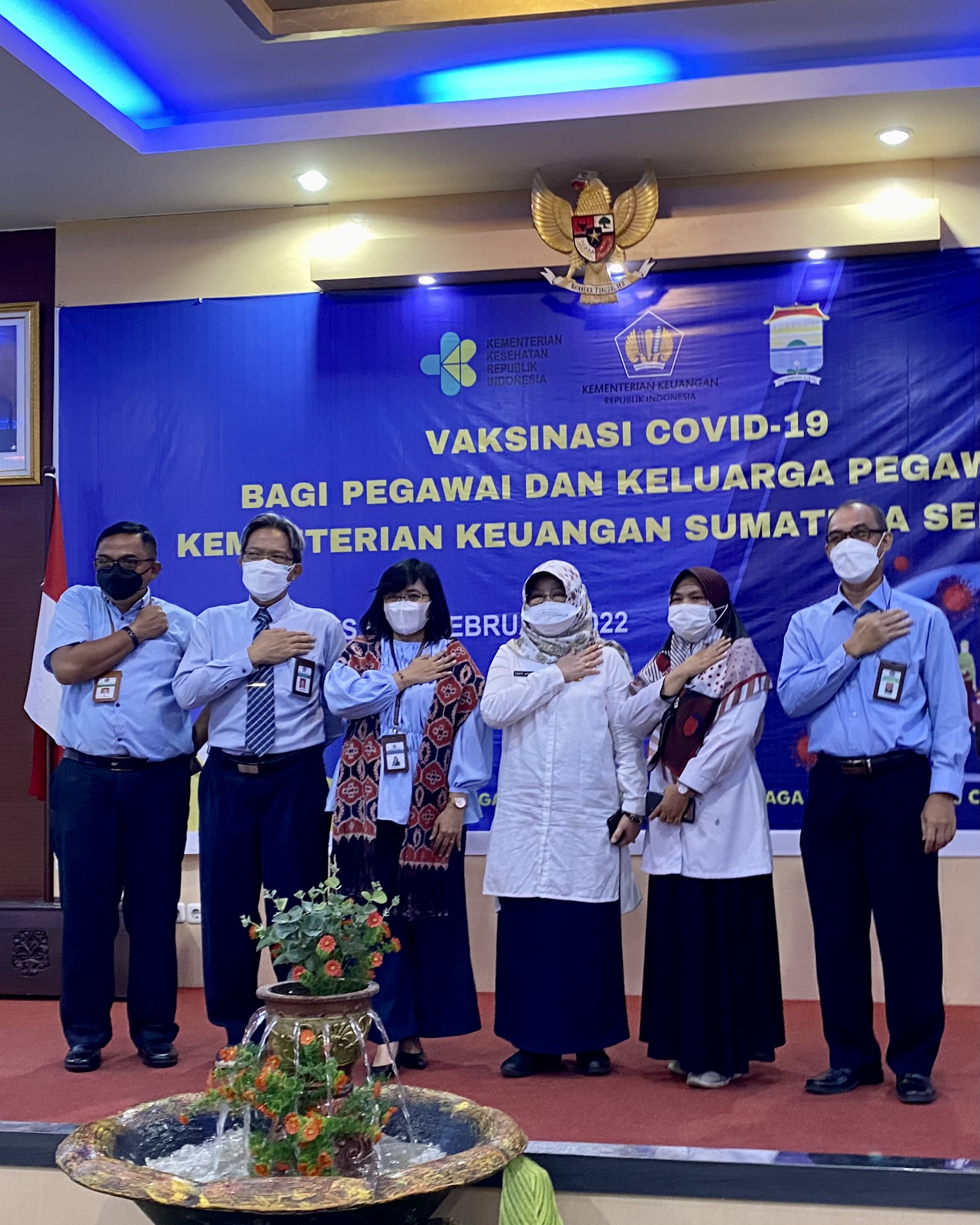 Pegawai KPKNL Palembang Kembali Mendapatkan Vaksinasi COVID-19