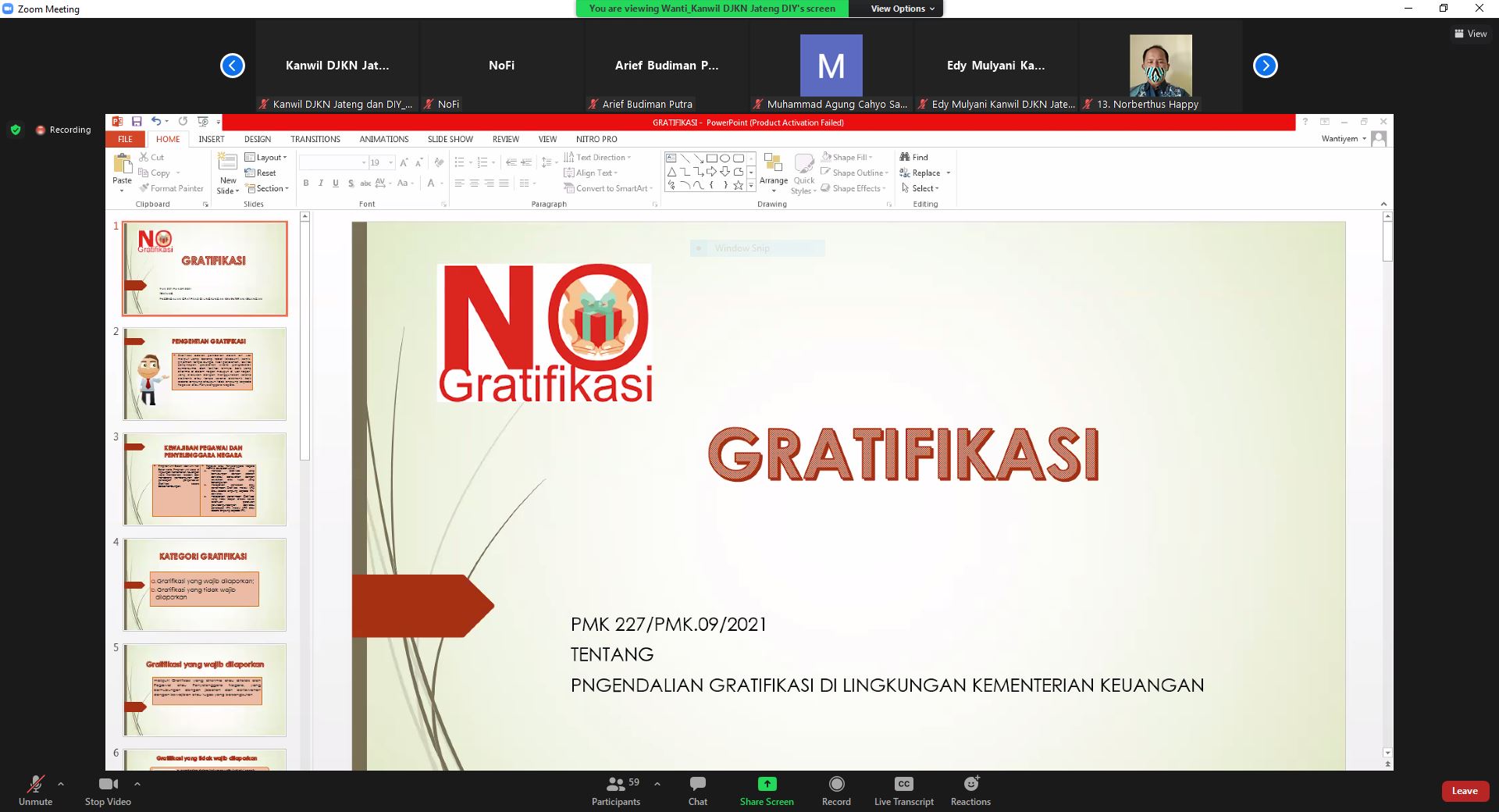 Mocacino: Mari Mengenal Gratifikasi 