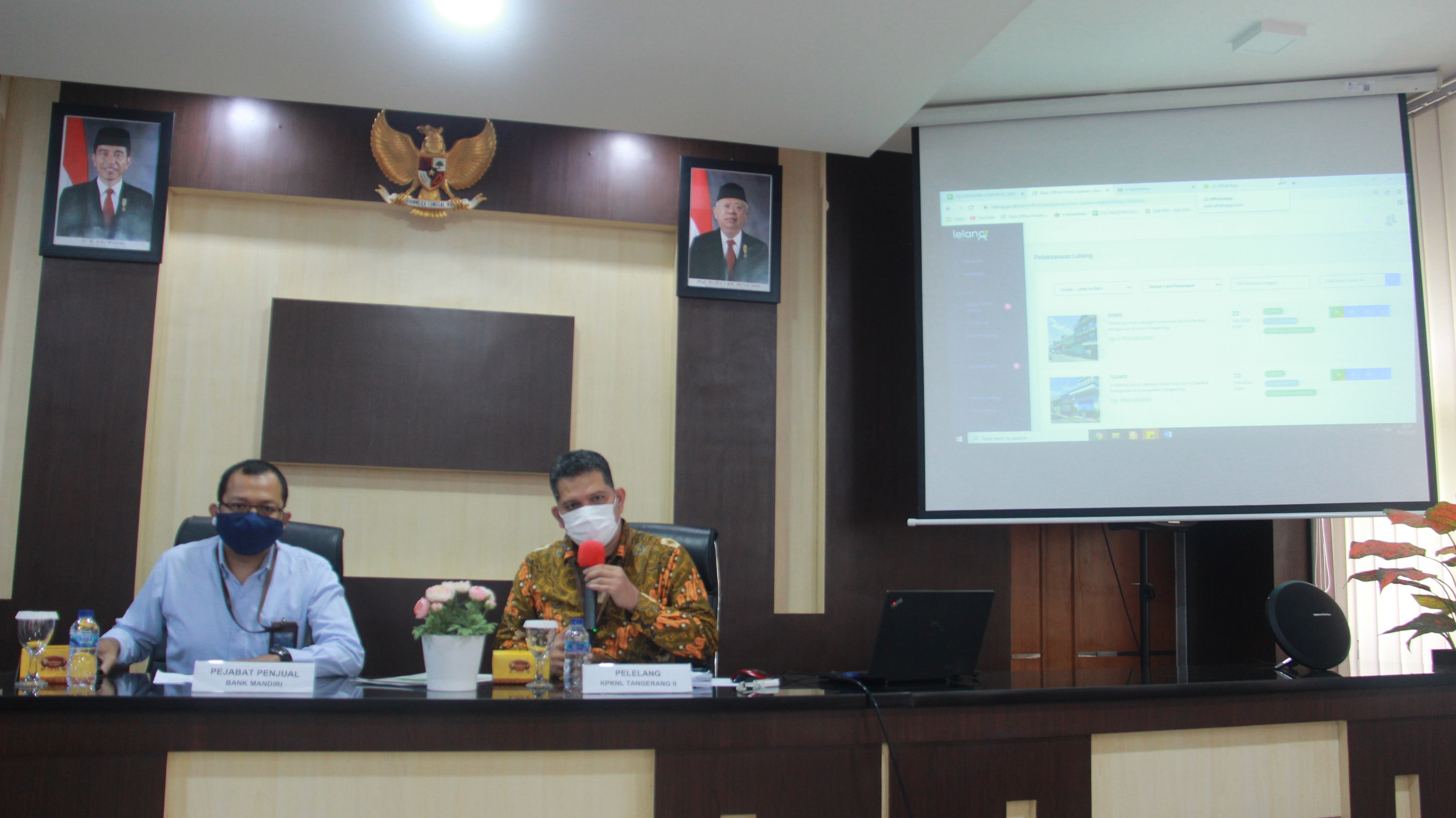 Partisipasi KPKNL Tangerang II dalam Gema Auction 22-2-2022