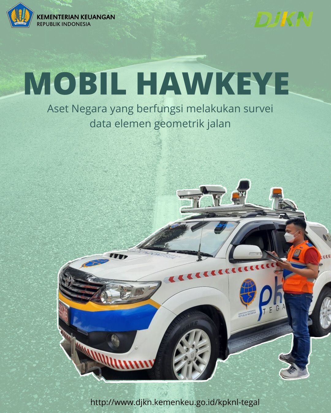 Mobil Pintar "Hawkeye", Dukung PKTJ Tegal Dalam Penyediaan Sarpras Transportasi Yang Handal 