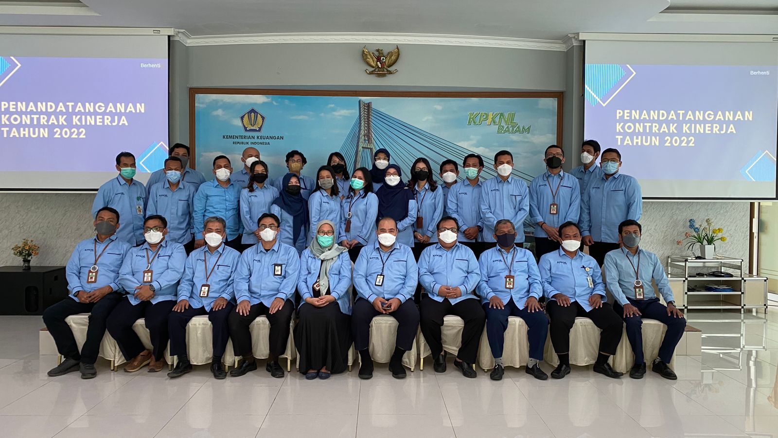 PENANDATANGANAN KONTRAK KINERJA TAHUN 2022