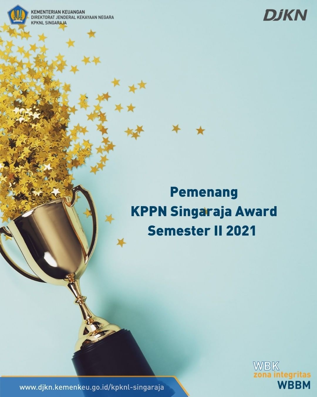 Perkuat Zona Integritas, Jajaran KPKNL Singaraja Raih Tiga Penghargaan